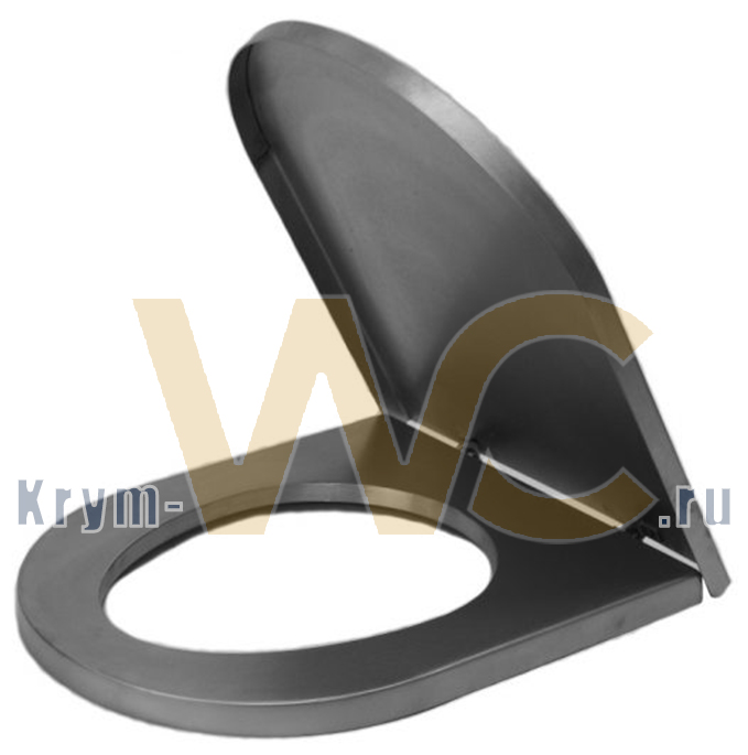 Сиденье с крышкой для унитаза антивандальное