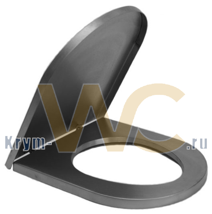 Сиденье с крышкой для унитаза антивандальное