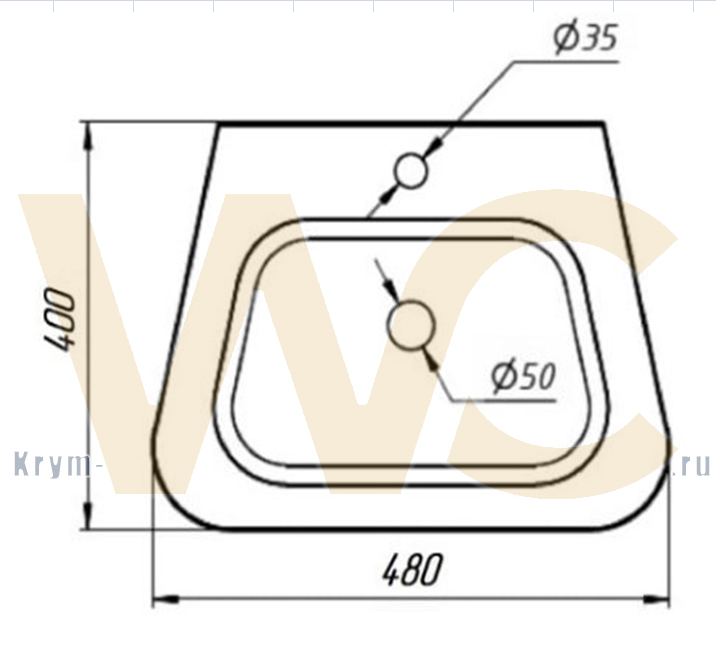 Раковина из нержавеющей стали, ЭКОНОМ